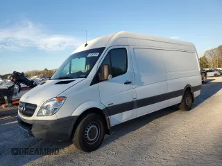 2012 Mercedes-Benz Sprinter Cargo with VIN WD3PE8CC1C5648260, listed as a Copart auction lot 46282855 with 175,644 mi miles and Clean Title. Bid and sale history available at carsss.com. Image 1.