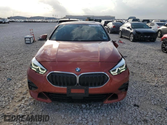 2023 BMW 2 Series 228i with VIN WBA53AK04P7M28202, listed as a Copart auction lot 79172654 with 11,612 mi miles and Salvage Title. Bid and sale history available at carsss.com. Image 5.