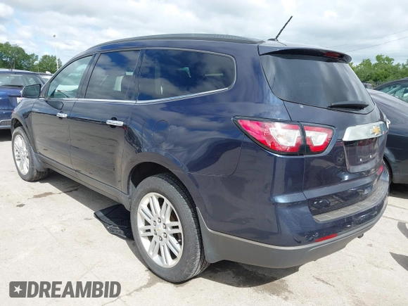 2015 Chevrolet Traverse LT with VIN 1GNKVGKD8FJ325119, listed as a IAAI auction lot 42325370 with 128,161 mi miles and . Bid and sale history available at DreamBid. Image 3.