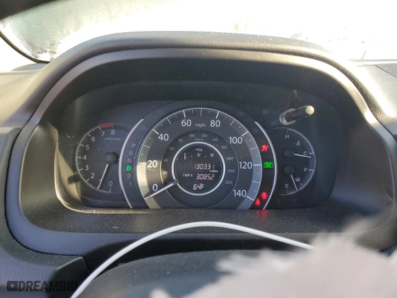 2014 Honda CR-V EX with VIN 2HKRM3H54EH526445, listed as a Copart auction lot 49780275 with 130,331 mi miles and Salvage Title. Bid and sale history available at carsss.com. Image 9.