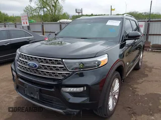 2022 Ford Explorer King Ranch z VIN 1FM5K8LC5NGA34787, wystawiony jako IAAI lot #42066427 z przebiegiem 82 945 mil mil oraz . Historia ofert i sprzedaży dostępna na DreamBid. Obrazek 6.