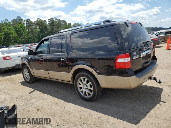 2014 Ford Expedition Max XLT with VIN 1FMJK1H53EEF01815, listed as a Copart auction lot 56656215 with Not provided miles and Salvage title. Bid and sale history available at DreamBid. Image 2.