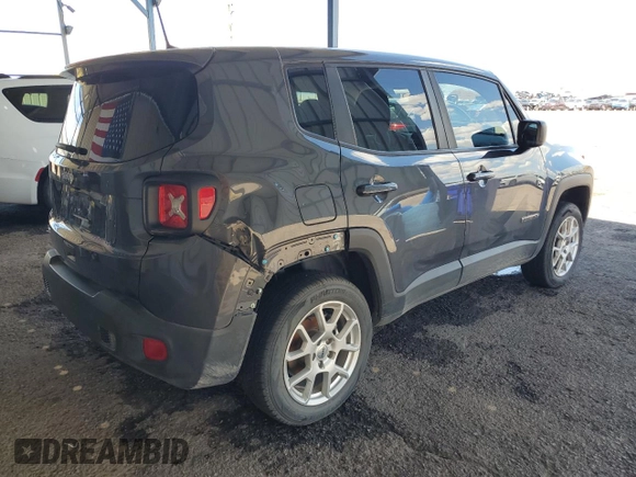2023 Jeep Renegade Latitude z VIN ZACNJDB17PPP20395, wystawiony jako Copart lot #54654285 z przebiegiem 48 305 mil mil oraz Czysty tytuł • Clean title. Historia ofert i sprzedaży dostępna na DreamBid. Obrazek 3.