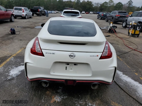 2019 Nissan 370Z Coupe with VIN JN1AZ4EH8KM420894, listed as a Copart auction lot 45869945 with 40,575 mi miles and Salvage Title. Bid and sale history available at carsss.com. Image 6.