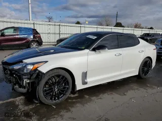 2018 Kia Stinger with VIN KNAE15LA7J6031374, listed as a Copart auction lot 46311994 with NaN miles and Salvage Title. Bid and sale history available at carsss.com. Image 1.