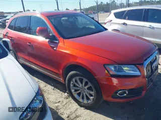 2014 Audi Q5 Premium Plus with VIN WA1LFAFP6EA119415, listed as a IAAI auction lot 41261496 with 201,348 mi miles. Bid and sale history available at carsss.com. Image 1.