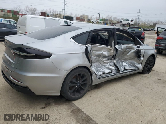 2020 Ford Fusion SE with VIN 3FA6P0HD3LR180422, listed as a Copart auction lot 52022875 with 41,981 mi miles and Clean Title. Bid and sale history available at DreamBid. Image 3.