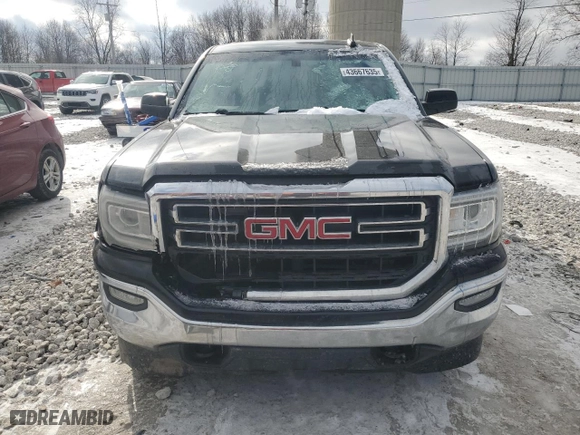 2017 GMC Sierra 1500 SLE with VIN 3GTU2MEC0HG187267, listed as a Copart auction lot 43667635 with 280,875 mi miles and Clean Title. Bid and sale history available at carsss.com. Image 5.