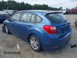 2015 Subaru Impreza Premium with VIN JF1GPAC60F8279417, listed as a IAAI auction lot 42787823 with 69,833 mi miles and . Bid and sale history available at DreamBid. Image 3.
