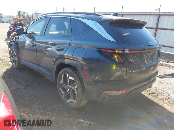 2023 Hyundai Tucson SEL with VIN 5NMJF3AE0PH205620, listed as a IAAI auction lot 41761063 with 38,929 mi miles. Bid and sale history available at carsss.com. Image 3.
