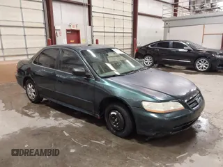 2001 Honda Accord EX z VIN 1HGCG56691A106462, wystawiony jako IAAI lot #42450306 z przebiegiem 181 934 mil mil oraz . Historia ofert i sprzedaży dostępna na DreamBid. Obrazek 1.
