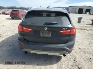 2017 BMW X1 xDrive28i with VIN WBXHT3Z31H4A57021, listed as a Copart auction lot 46507885 with 165,071 mi miles and Salvage Title. Bid and sale history available at carsss.com. Image 6.