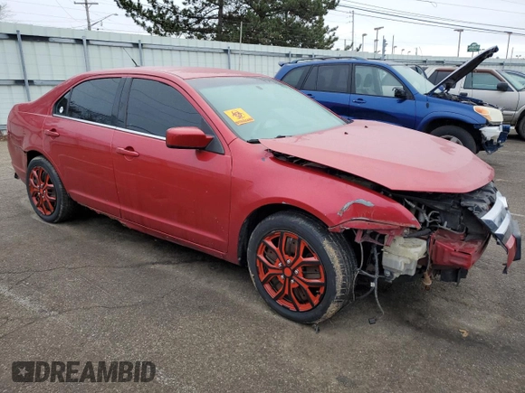 2010 Ford Fusion SE with VIN 3FAHP0HA8AR393040, listed as a Copart auction lot 86576704 with 240,697 mi miles and Salvage Title. Bid and sale history available at DreamBid. Image 4.