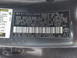 2009 Toyota Corolla XRS with VIN 2T1BE40E49C027671, listed as a IAAI auction lot 41754617 with 159,569 mi miles. Bid and sale history available at carsss.com. Image 9.