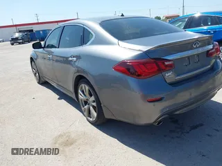 2016 Infiniti Q70 with VIN JN1BY1PP2GM630697, listed as a IAAI auction lot 41997049 with 145,788 mi miles and . Bid and sale history available at DreamBid. Image 3.