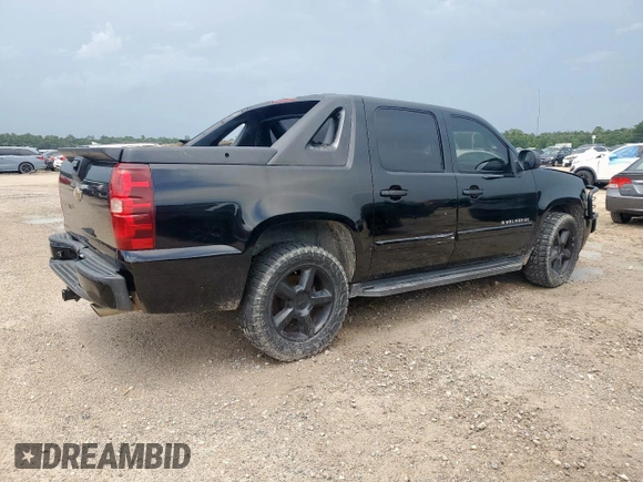 2007 Chevrolet Avalanche 2LT with VIN 3GNEC12J87G213560, listed as a Copart auction lot 61036875 with 203,198 mi miles and Salvage title. Bid and sale history available at DreamBid. Image 3.
