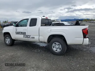 2022 Toyota Tacoma SR z VIN 3TYRX5GN9NT041754, wystawiony jako Copart lot #49740135 z przebiegiem 50 763 mil mil oraz Szkoda całkowita • Salvage title. Historia ofert i sprzedaży dostępna na DreamBid. Obrazek 2.
