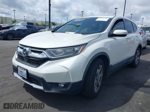 2017 Honda CR-V EX with VIN 2HKRW1H53HH508411, listed as a IAAI auction lot 41914958 with 47,447 mi miles. Bid and sale history available at carsss.com. Image 18.