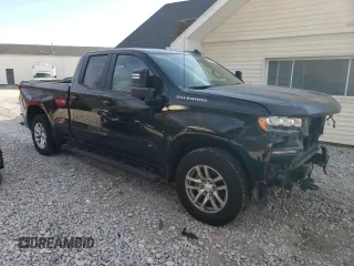 2021 Chevrolet Silverado 1500 LT with VIN 1GCRYDED6MZ118803, listed as a Copart auction lot 79291124 with 46,721 mi miles and Salvage Title. Bid and sale history available at DreamBid. Image 4.