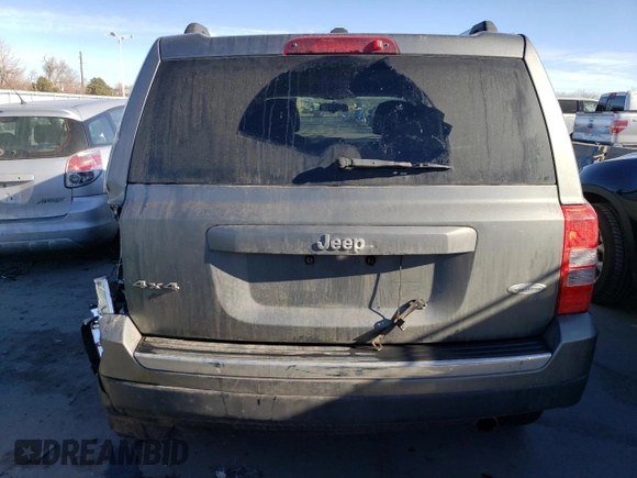 2011 Jeep Patriot Latitude X with VIN 1J4NF4GB9BD227471, listed as a Copart auction lot 44368635 with 148,505 mi miles and Salvage Title. Bid and sale history available at DreamBid. Image 6.