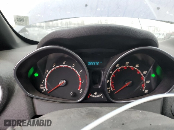 2015 Ford Fiesta ST with VIN 3FADP4GX8FM124018, listed as a Copart auction lot 43229785 with 85,972 mi miles and Salvage Title. Bid and sale history available at carsss.com. Image 9.