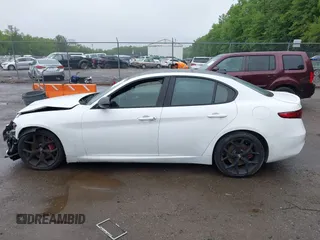 2021 Alfa Romeo Giulia Ti Sport with VIN ZARFAMBN9M7640461, listed as a IAAI auction lot 42329442 with 43,266 mi miles and . Bid and sale history available at DreamBid. Image 14.