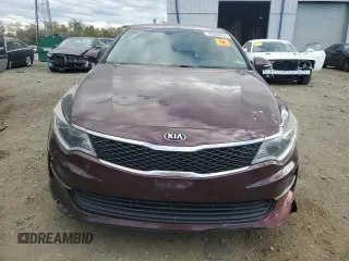 2016 Kia Optima LX with VIN 5XXGT4L32GG091767, listed as a Copart auction lot 76069844 with 179,587 mi miles and Clean Title. Bid and sale history available at carsss.com. Image 5.