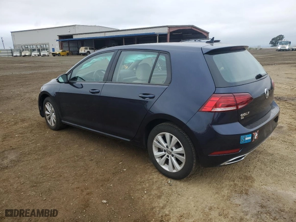2019 Volkswagen Golf S with VIN 3VWG57AU6KM022379, listed as a Copart auction lot 52828835 with 22,351 mi miles and Salvage Title. Bid and sale history available at carsss.com. Image 2.