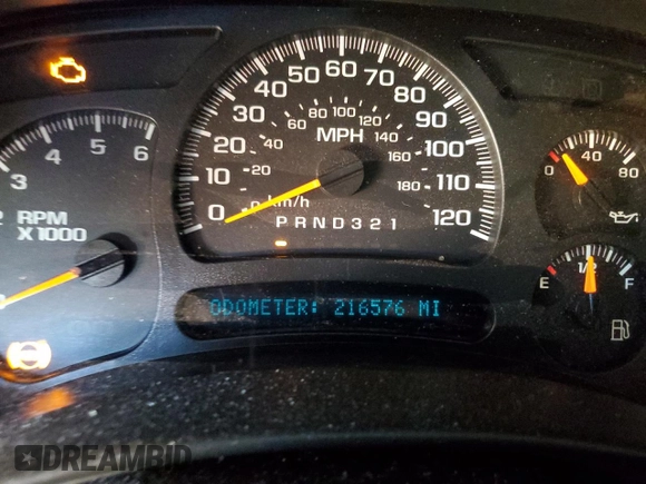 2006 Chevrolet Tahoe LS with VIN 1GNEC13V56R113724, listed as a Copart auction lot 43815525 with 216,576 mi miles and Salvage Title. Bid and sale history available at carsss.com. Image 9.