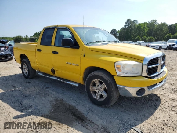 2007 Dodge 1500 SLT z VIN 1D7HA18P37S273039, wystawiony jako Copart lot #58446045 z przebiegiem 276 963 mil mil oraz Czysty tytuł • Clean title. Historia ofert i sprzedaży dostępna na DreamBid. Obrazek 4.