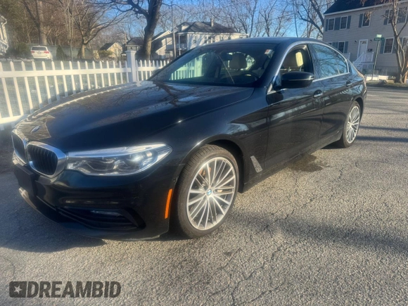 2017 BMW 5 Series 540i xDrive with VIN WBAJE7C36HG890783, listed as a Copart auction lot 88510725 with 128,332 mi miles and Clean title. Bid and sale history available at DreamBid. Image 2.