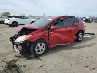 2014 Toyota Prius Four with VIN JTDKN3DU2E1771215, listed as a Copart auction lot 44829145 with Not Provided miles and Salvage Title. Bid and sale history available at DreamBid. Image 1.