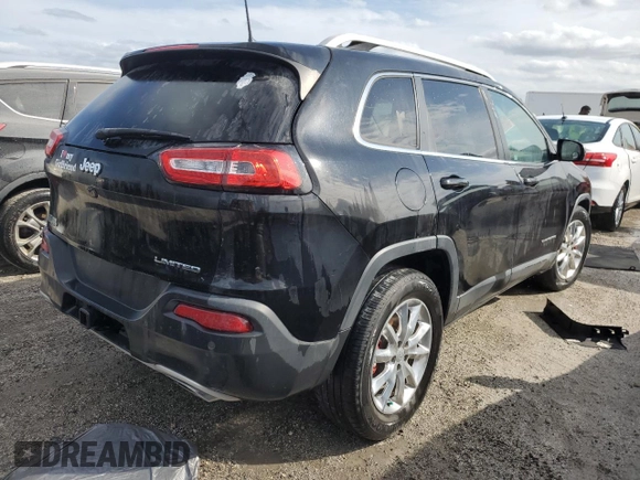 2017 Jeep Cherokee Limited with VIN 1C4PJLDS2HW645248, listed as a Copart auction lot 74334254 with 108,468 mi miles and Non Repairable. Bid and sale history available at carsss.com. Image 3.