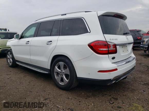 2017 Mercedes-Benz GLS with VIN 4JGDF6EE2HA746281, listed as a Copart auction lot 67272013 with 117,226 mi miles. Bid and sale history available at carsss.com. Image 2.