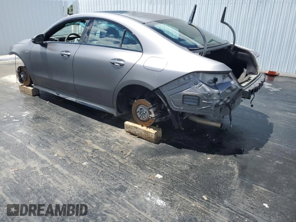 2021 Mercedes-Benz CLA with VIN W1K5J5BB4MN217080, listed as a Copart auction lot 66022784 with 333,333 mi miles and Clean Title. Bid and sale history available at carsss.com. Image 2.