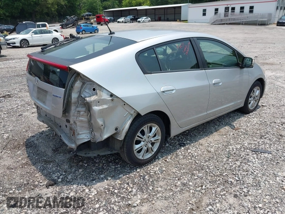 2010 Honda Insight EX with VIN JHMZE2H7XAS018581, listed as a IAAI auction lot 42398439 with 188,692 mi miles and . Bid and sale history available at DreamBid. Image 4.