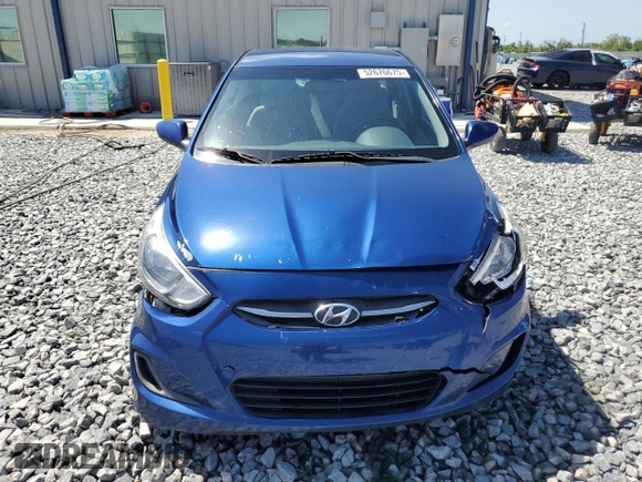 2017 Hyundai Accent SE with VIN KMHCT4AE7HU251717, listed as a Copart auction lot 52676675 with 112,391 mi miles and Salvage Title. Bid and sale history available at carsss.com. Image 5.