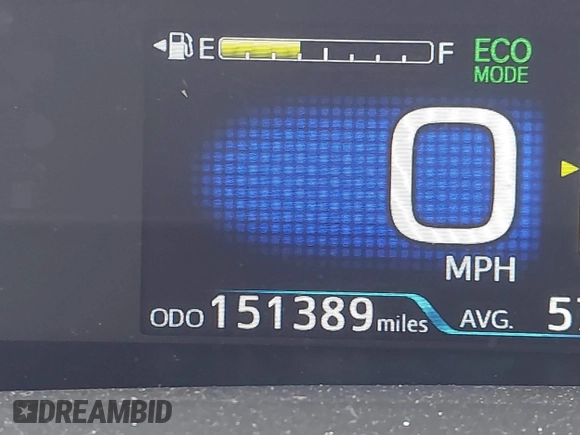 2016 Toyota Prius Four z VIN JTDKARFU2G3022031, wystawiony jako IAAI lot #41631802 z przebiegiem 151 389 mil mil oraz . Historia ofert i sprzedaży dostępna na DreamBid. Obrazek 15.