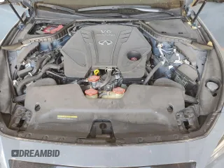 2021 Infiniti Q50 Red Sport 400 with VIN JN1FV7DR8MM881044, listed as a Copart auction lot 49596795 with 47,460 mi miles and Clean title. Bid and sale history available at DreamBid. Image 11.