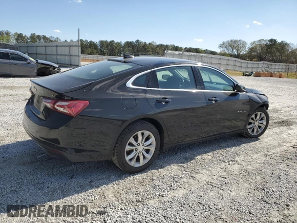 2020 Chevrolet Malibu LT with VIN 1G1ZD5ST7LF119576, listed as a Copart auction lot 50275775 with 199,037 mi miles and Salvage Title. Bid and sale history available at DreamBid. Image 3.