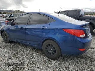 2015 Hyundai Accent GLS with VIN KMHCT4AE3FU927447, listed as a Copart auction lot 48781445 with 142,161 mi miles and Salvage Title. Bid and sale history available at carsss.com. Image 2.