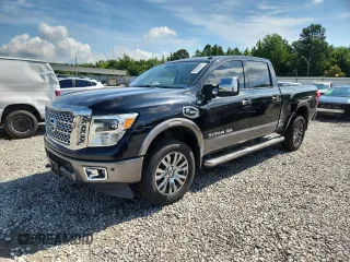 2016 Nissan Titan SV with VIN 1N6BA1F24GN511628, listed as a Copart auction lot 62965815 with 216,041 mi miles and Clean title. Bid and sale history available at DreamBid. Image 1.