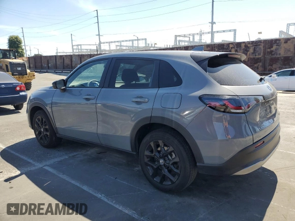 2024 Honda HR-V Sport with VIN 3CZRZ2H59RM752924, listed as a Copart auction lot 56989815 with 13,747 mi miles and Salvage title. Bid and sale history available at DreamBid. Image 2.