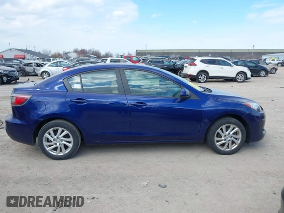 2012 Mazda Mazda3 i Touring with VIN JM1BL1V70C1558263, listed as a IAAI auction lot 41889154 with 31,161 mi miles. Bid and sale history available at carsss.com. Image 13.