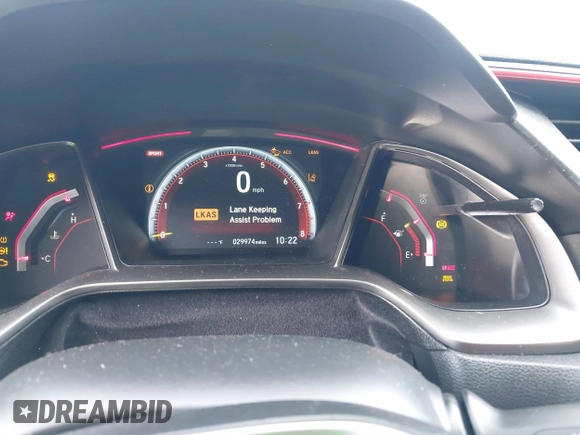 2021 Honda Civic Type R Touring z VIN SHHFK8G79MU202699, wystawiony jako IAAI lot #41692118 z przebiegiem 29 974 mil mil oraz . Historia ofert i sprzedaży dostępna na DreamBid. Obrazek 7.