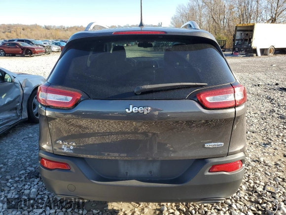 2018 Jeep Cherokee Latitude Plus with VIN 1C4PJMLXXJD517893, listed as a Copart auction lot 81373934 with 49,747 mi miles and Salvage Title. Bid and sale history available at DreamBid. Image 6.