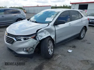 2020 Chevrolet Equinox LS z VIN 3GNAXHEV8LS696940, wystawiony jako IAAI lot #42153761 z przebiegiem 60 309 mil mil oraz . Historia ofert i sprzedaży dostępna na DreamBid. Obrazek 2.