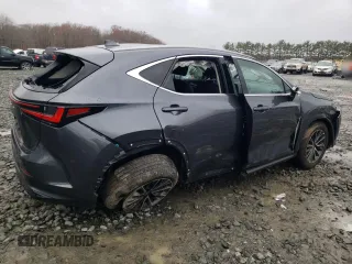 2024 Lexus NX with VIN 2T2AGCEZ4RC053310, listed as a Copart auction lot 81652604 with 10,328 mi miles and Salvage Title. Bid and sale history available at carsss.com. Image 3.