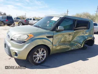 2012 Kia Soul + with VIN KNDJT2A64C7419796, listed as a IAAI auction lot 41883584 with 114,551 mi miles. Bid and sale history available at carsss.com. Image 6.