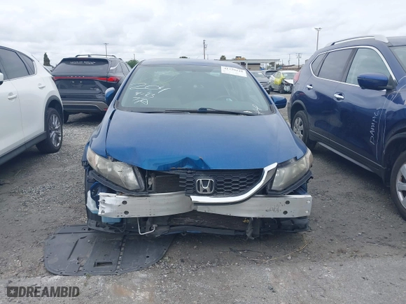 2015 Honda Civic Sedan LX with VIN 19XFB2F5XFE220989, listed as a IAAI auction lot 41739110 with 116,406 mi miles. Bid and sale history available at carsss.com. Image 13.